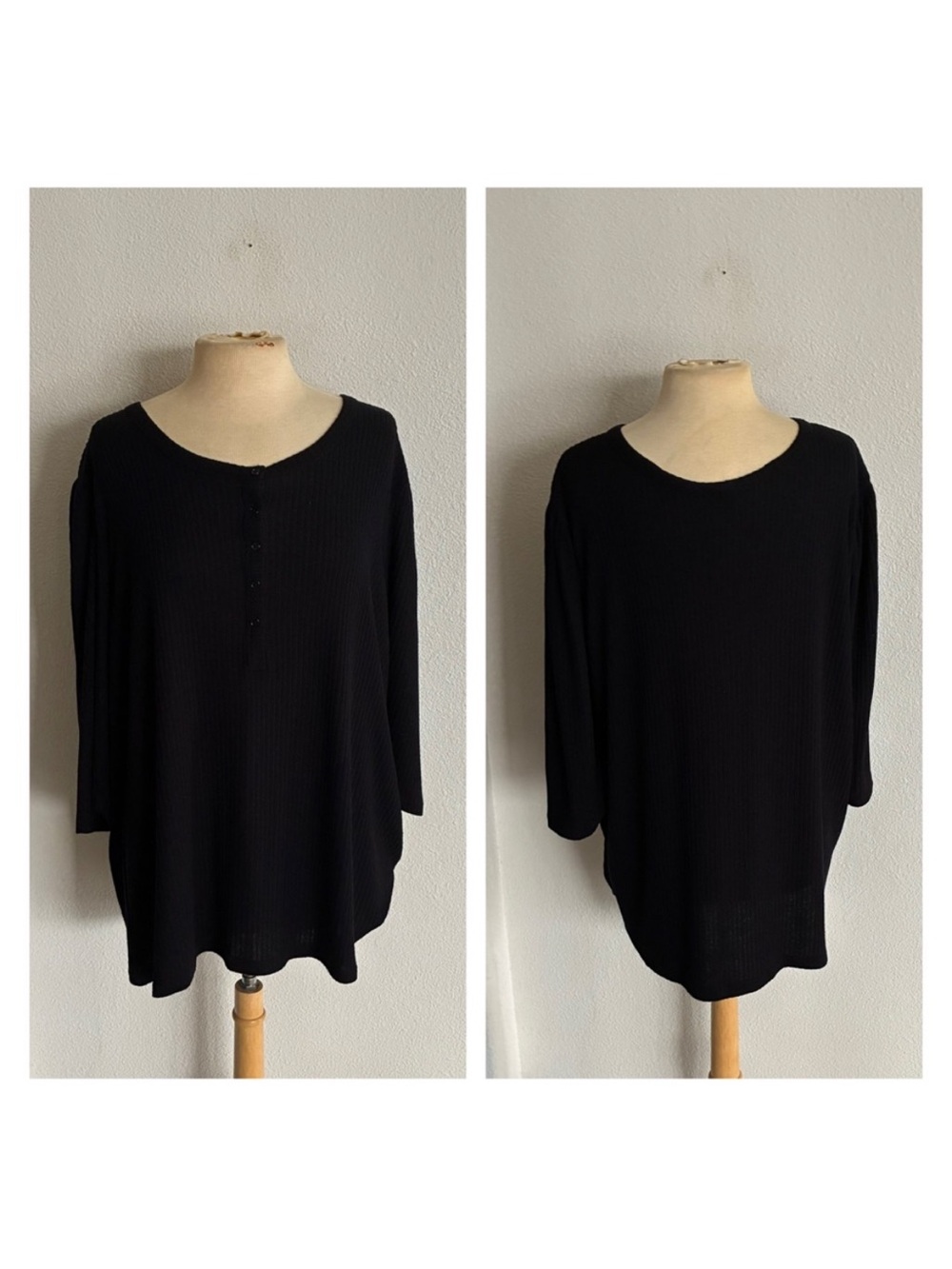 Torrid black knit top